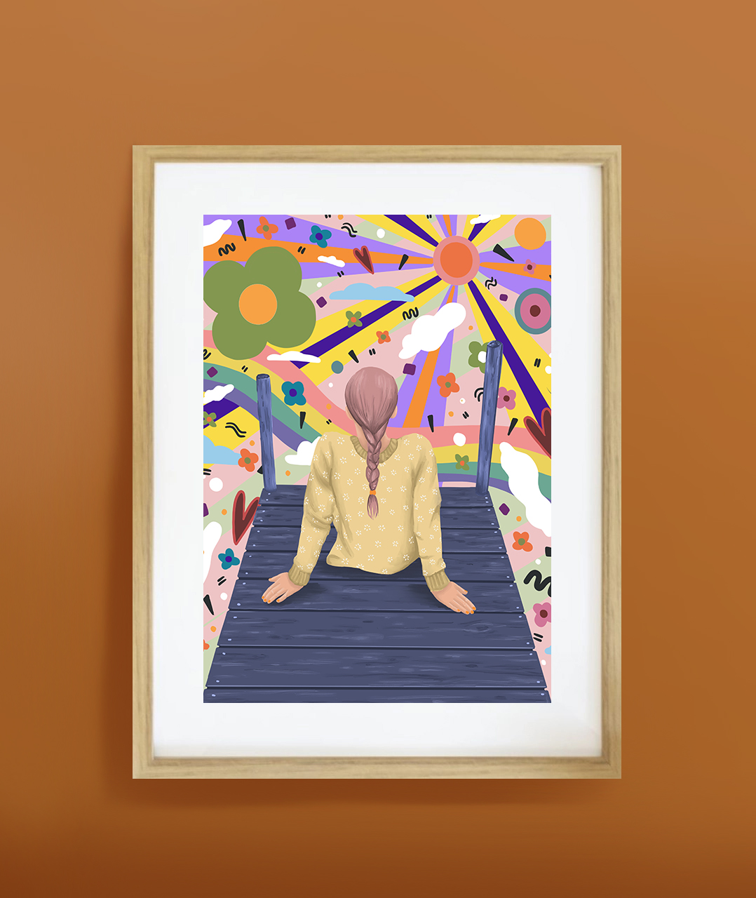 Frame Illustrations print 03