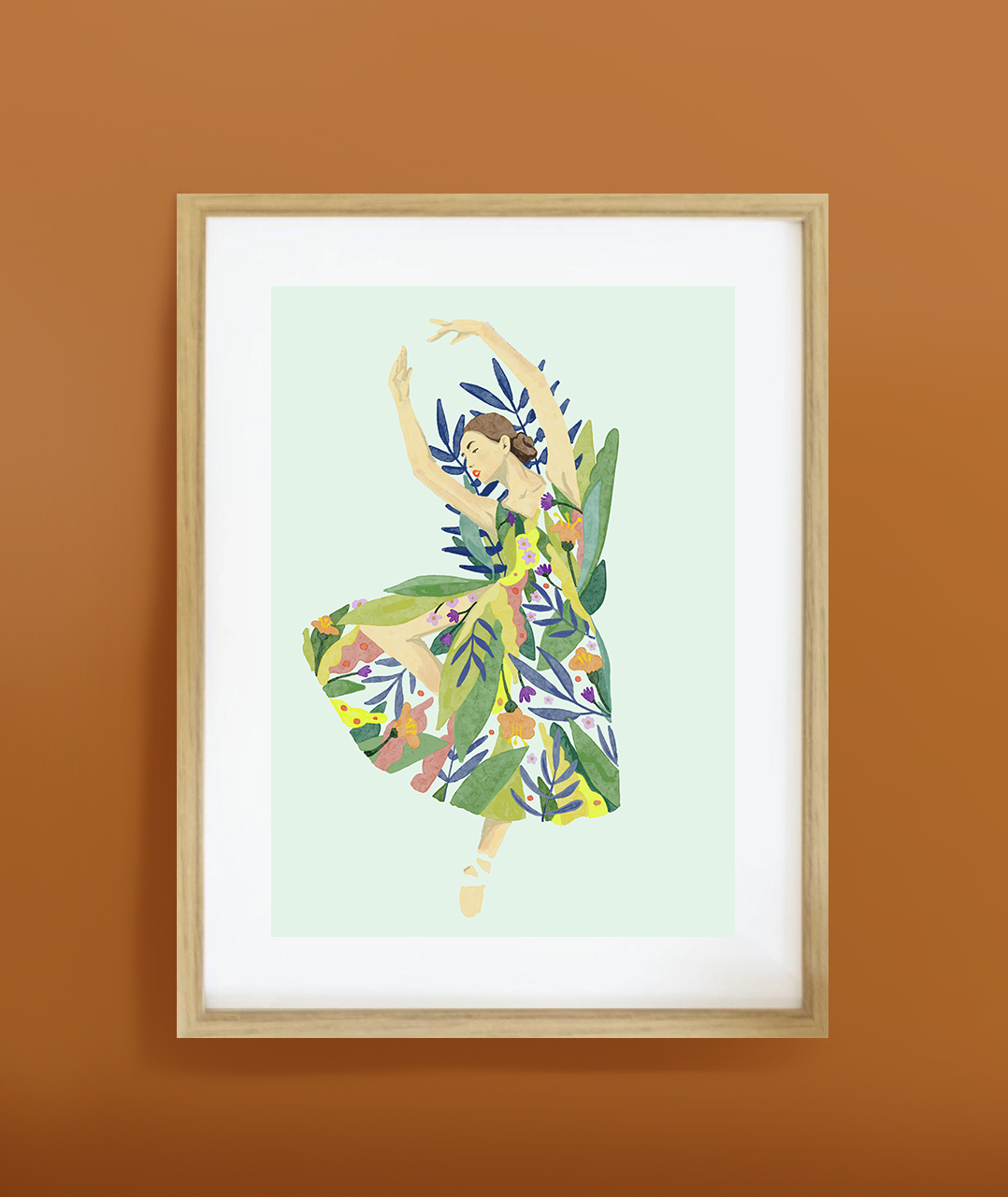 Frame illustration print 02